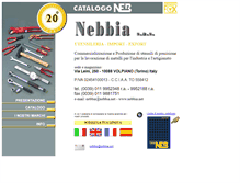 Tablet Screenshot of nebbia.net